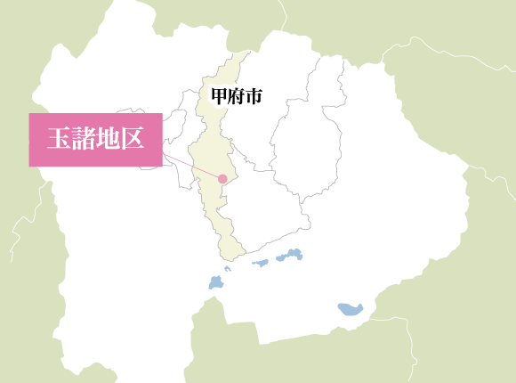 山梨県 甲府市 玉諸地区